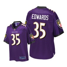 Youth Baltimore Ravens #35 Purple Gus Edwards Pro Line Jersey Youth Baltimore Ravens #35 Purple Gus Edwards Pro Line Jersey